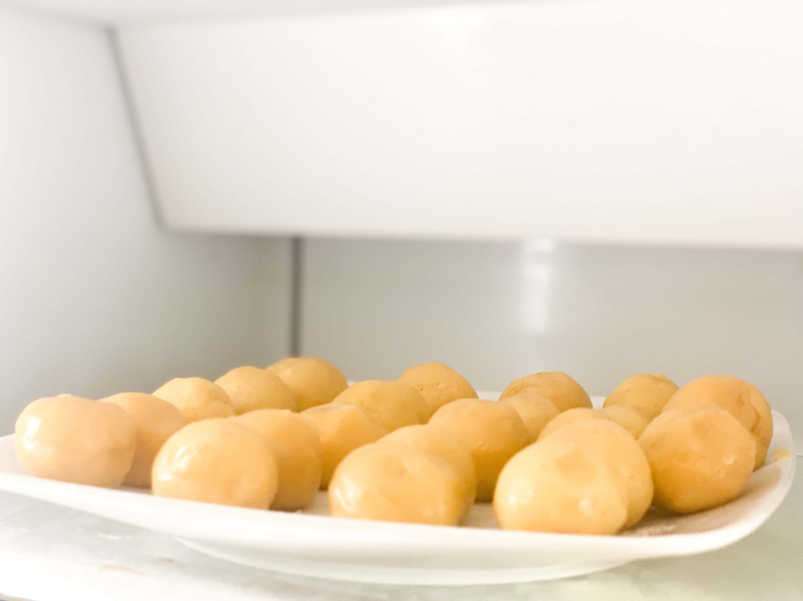 fudge balls in freezer 