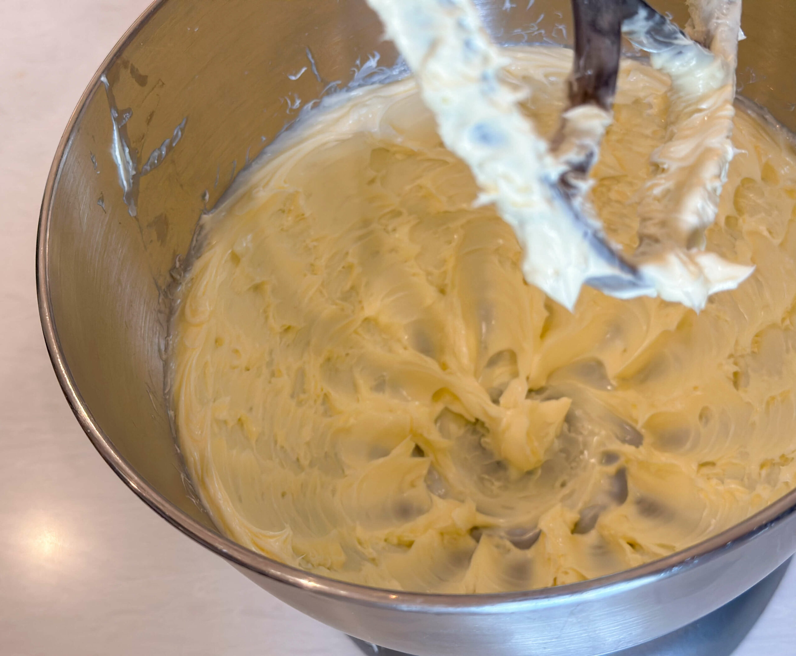 butter mixed until soft 