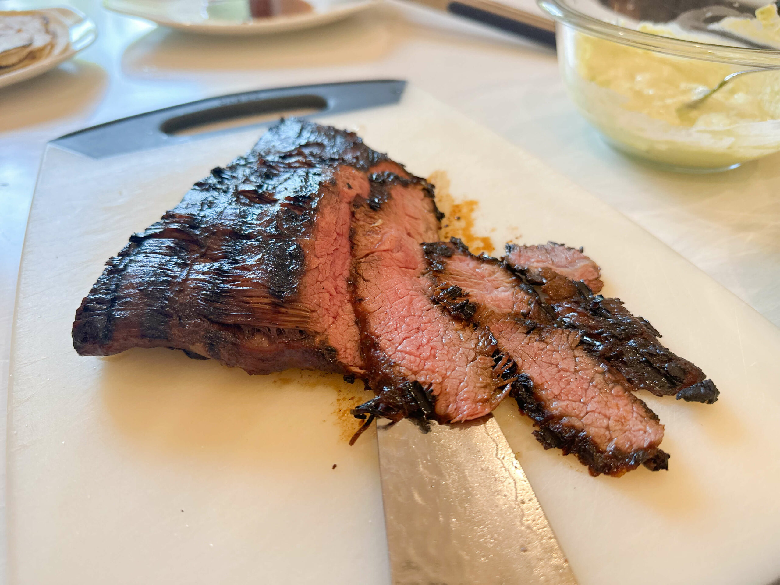 steak sliced thin
